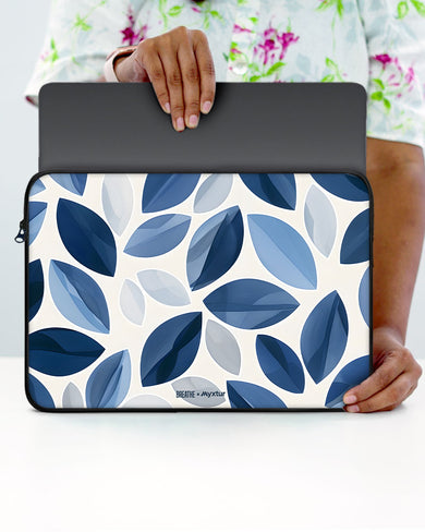 Cobalt Leaves [BREATHE] MacBook / Laptop Sleeve