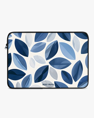 Cobalt Leaves [BREATHE] MacBook / Laptop Sleeve