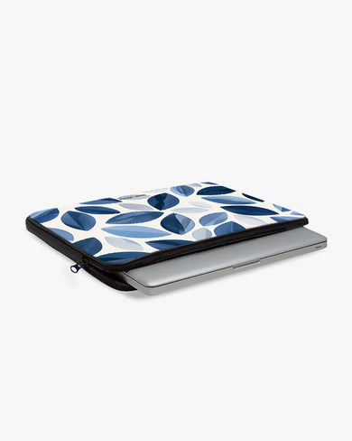 Cobalt Leaves [BREATHE] MacBook / Laptop Sleeve
