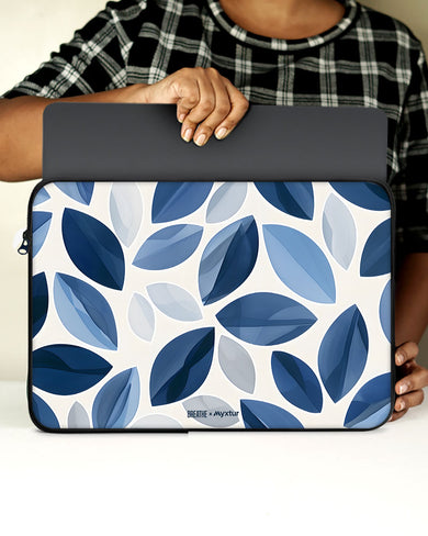 Cobalt Leaves [BREATHE] MacBook / Laptop Sleeve
