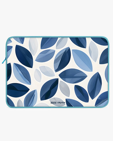 Cobalt Leaves [BREATHE] MacBook / Laptop Sleeve