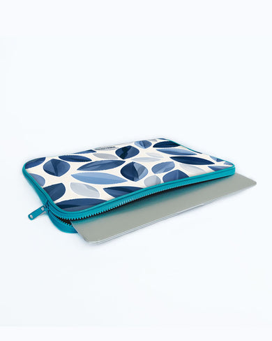 Cobalt Leaves [BREATHE] MacBook / Laptop Sleeve