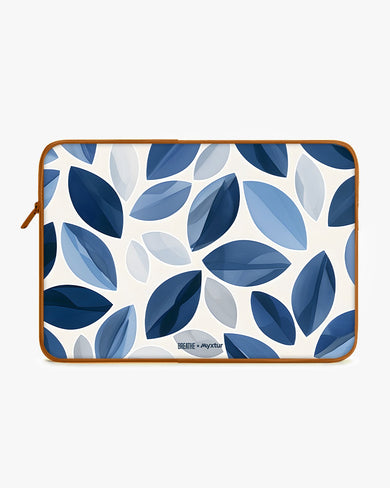 Cobalt Leaves [BREATHE] MacBook / Laptop Sleeve