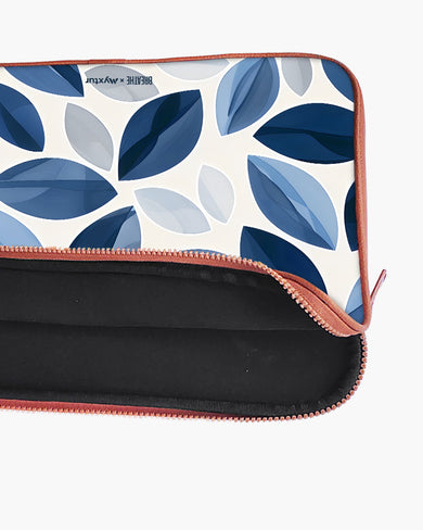 Cobalt Leaves [BREATHE] MacBook / Laptop Sleeve