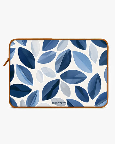 Cobalt Leaves [BREATHE] MacBook / Laptop Sleeve