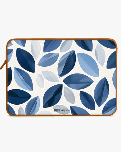 Cobalt Leaves [BREATHE] MacBook / Laptop Sleeve