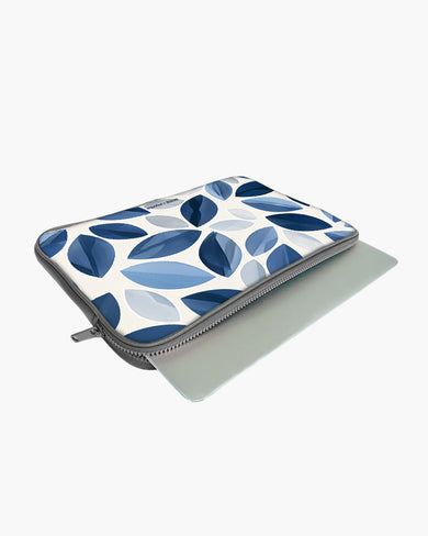 Cobalt Leaves [BREATHE] MacBook / Laptop Sleeve