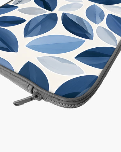 Cobalt Leaves [BREATHE] MacBook / Laptop Sleeve