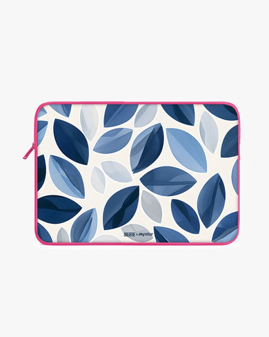 Cobalt Leaves [BREATHE] MacBook / Laptop Sleeve