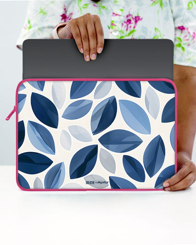 Cobalt Leaves [BREATHE] MacBook / Laptop Sleeve