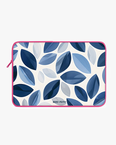 Cobalt Leaves [BREATHE] MacBook / Laptop Sleeve