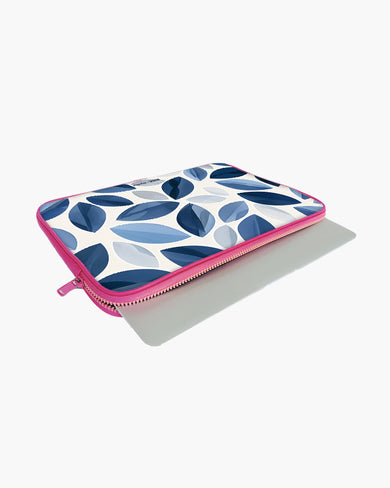 Cobalt Leaves [BREATHE] MacBook / Laptop Sleeve