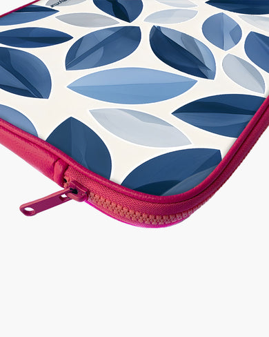 Cobalt Leaves [BREATHE] MacBook / Laptop Sleeve
