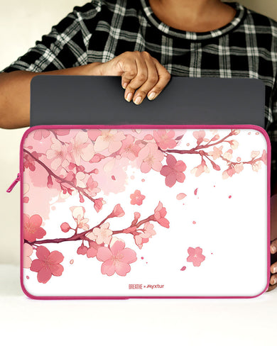 Scarlet Petals [BREATHE] MacBook / Laptop Sleeve