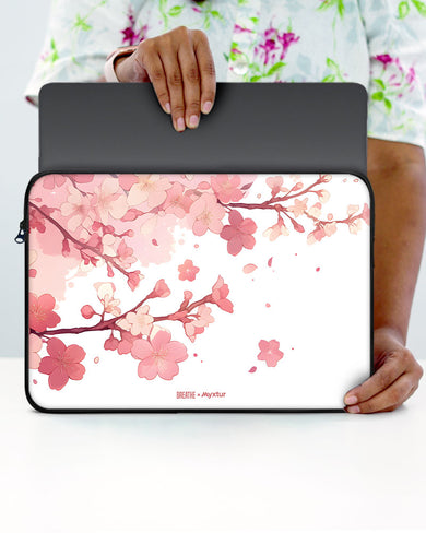 Scarlet Petals [BREATHE] MacBook / Laptop Sleeve