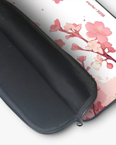 Scarlet Petals [BREATHE] MacBook / Laptop Sleeve