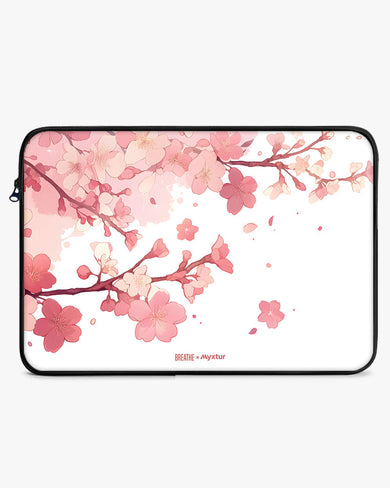 Scarlet Petals [BREATHE] MacBook / Laptop Sleeve