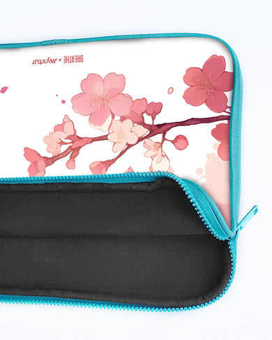 Scarlet Petals [BREATHE] MacBook / Laptop Sleeve