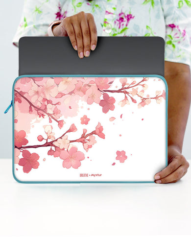 Scarlet Petals [BREATHE] MacBook / Laptop Sleeve
