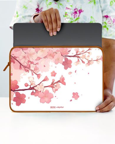 Scarlet Petals [BREATHE] MacBook / Laptop Sleeve
