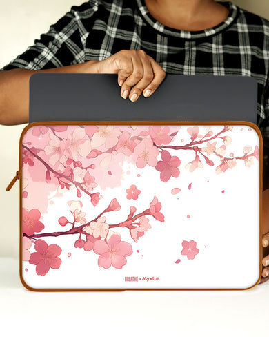 Scarlet Petals [BREATHE] MacBook / Laptop Sleeve