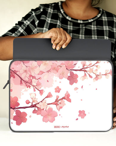 Scarlet Petals [BREATHE] MacBook / Laptop Sleeve