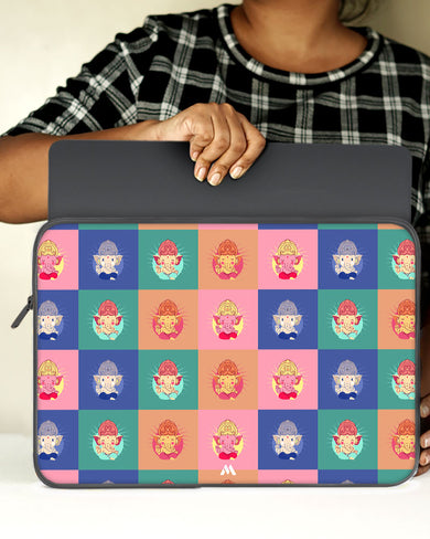 Ganesha-Endless Blessings MacBook / Laptop Sleeve