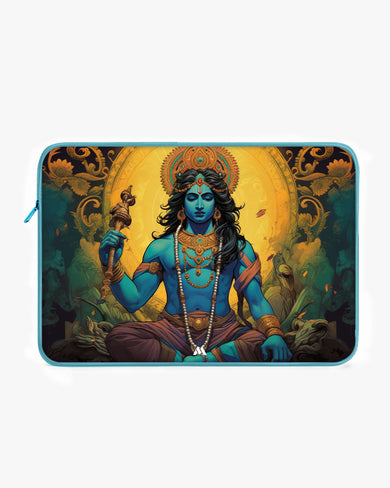 Krishna in Penance MacBook / Laptop Sleeve