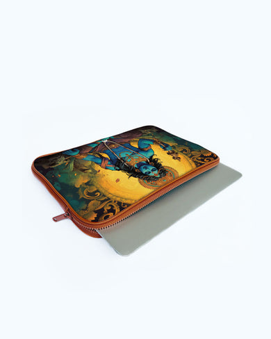 Krishna in Penance MacBook / Laptop Sleeve