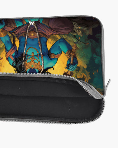 Krishna in Penance MacBook / Laptop Sleeve