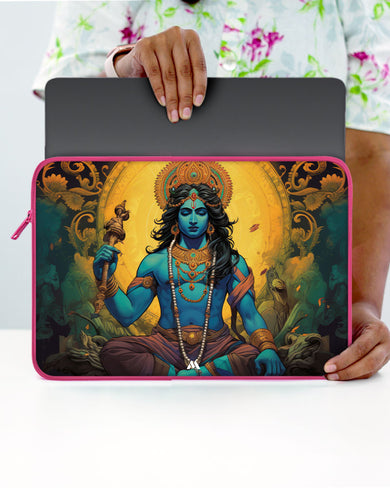 Krishna in Penance MacBook / Laptop Sleeve