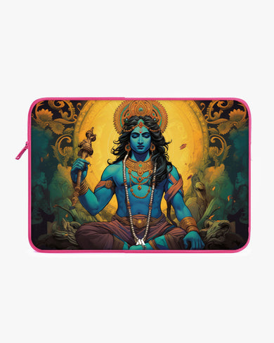 Krishna in Penance MacBook / Laptop Sleeve