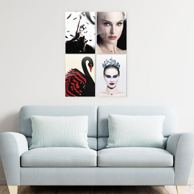 Black Swan Metal Poster-Combo