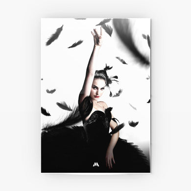 Black Swan Metal Poster-Combo