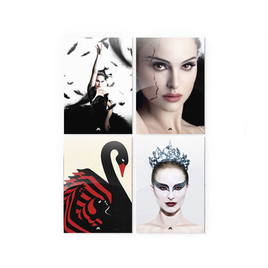 Black Swan Metal Poster-Combo