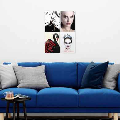 Black Swan Metal Poster-Combo