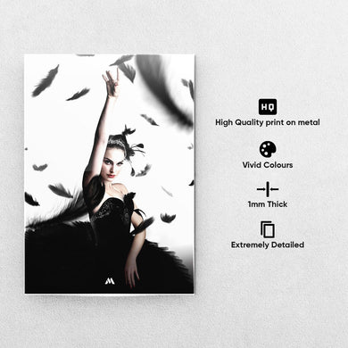 Black Swan Metal Poster-Combo