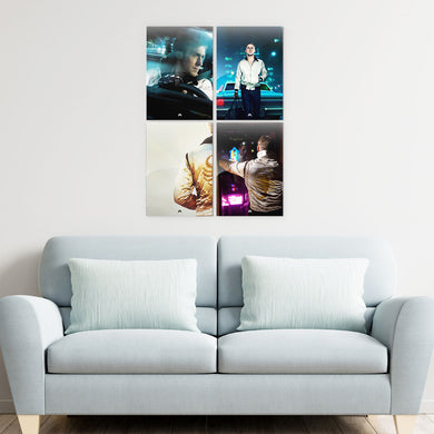 Drive-The Movie Metal Poster-Combo