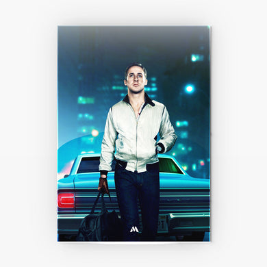 Drive-The Movie Metal Poster-Combo