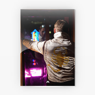 Drive-The Movie Metal Poster-Combo