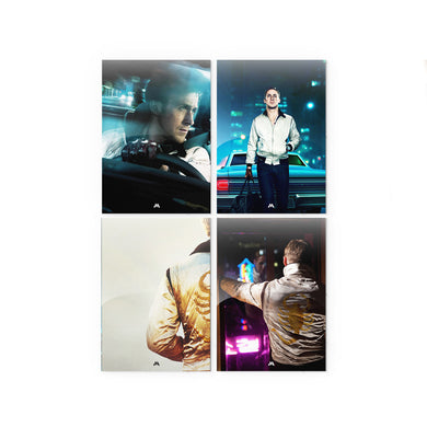 Drive-The Movie Metal Poster-Combo