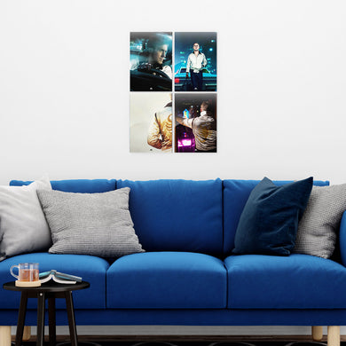 Drive-The Movie Metal Poster-Combo