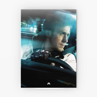 Drive-The Movie Metal Poster-Combo