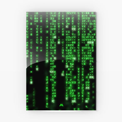 Matrix Movies Metal Poster-Combo