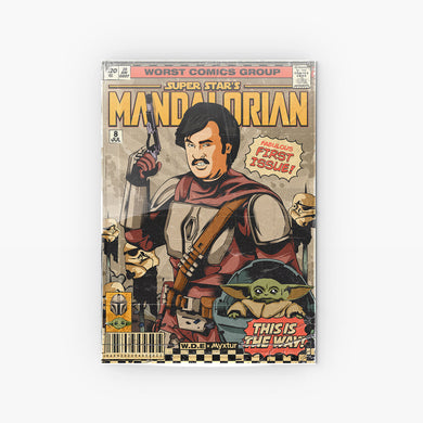 Rajinikanth [WDE] Metal-Poster