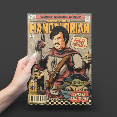 Rajinikanth [WDE] Metal-Poster