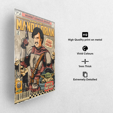 Rajinikanth [WDE] Metal-Poster