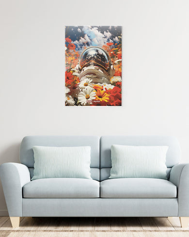 Astral Windflowers [BREATHE] Metal-Poster