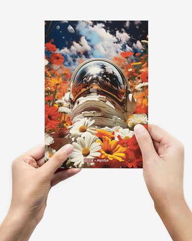 Astral Windflowers [BREATHE] Metal-Poster