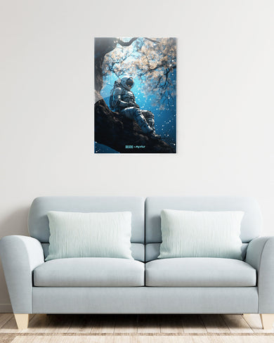 Tree of Cosmic Thought [BREATHE] Metal-Poster